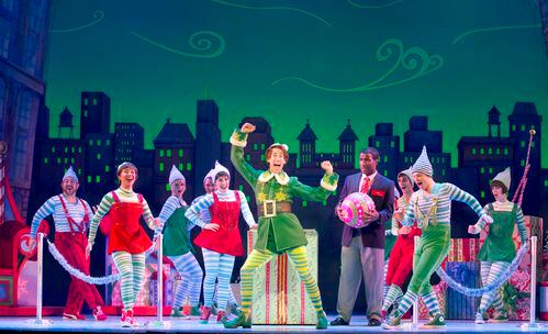 “Elf  The  Musical” es presentado por Dallas Summer Musicals. (JOAN MARCUS)
