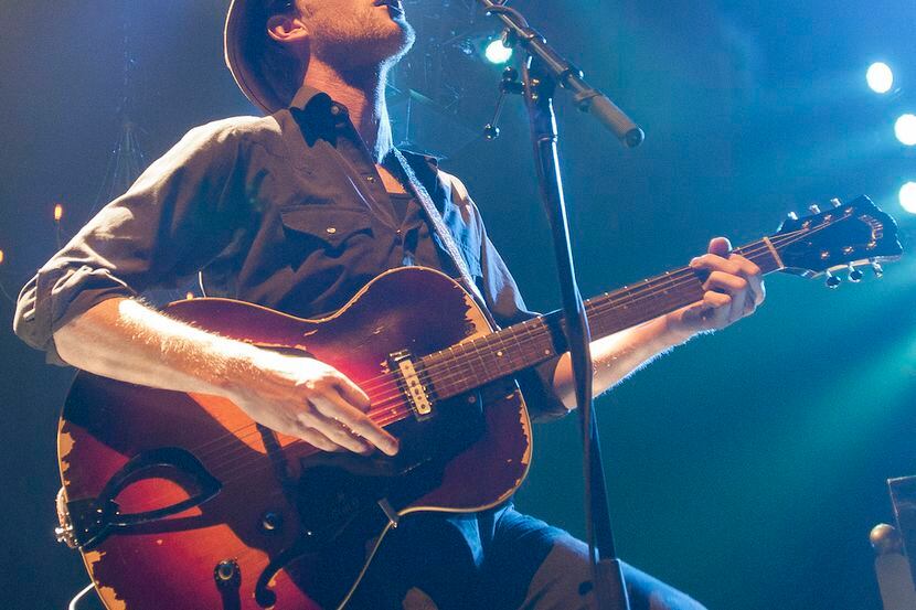 Wesley Schultz and The Lumineers perform at Verizon Theater in Grand Prairie on Thursday,...