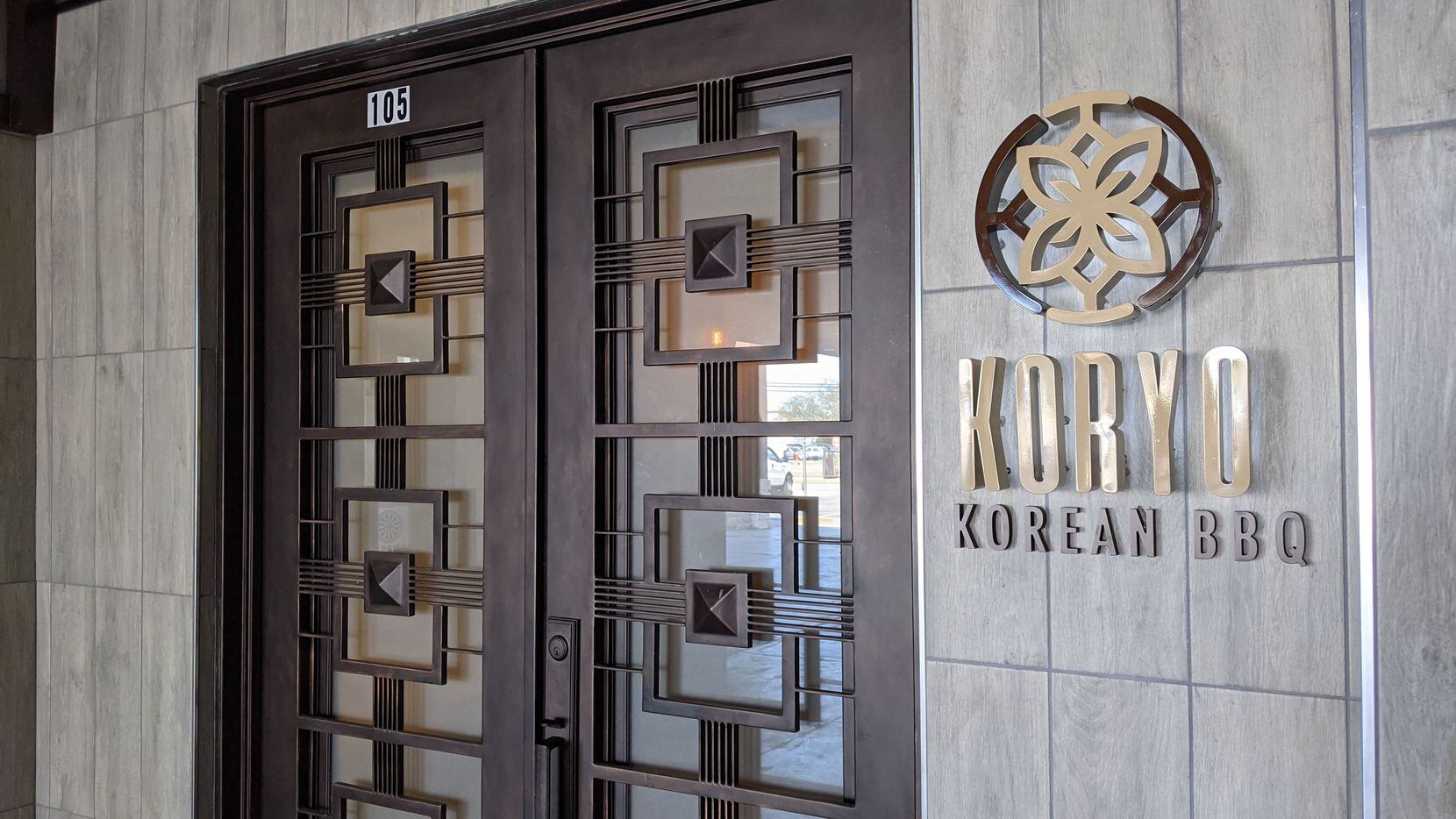 Koryo Korean BBQ's new front doors hint at the opulently redesigned dining room inside.