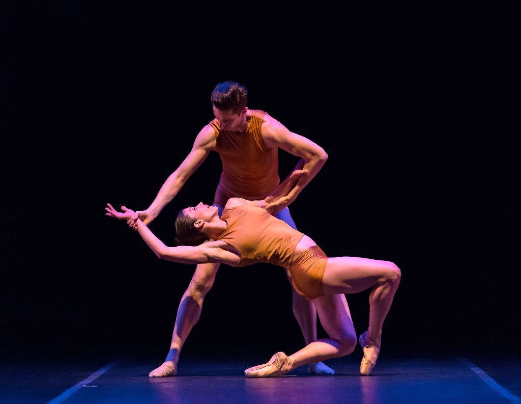 Ballet Austin's Chris Swaim and Aara Krumpe will perform an excerpt
from artistic director...