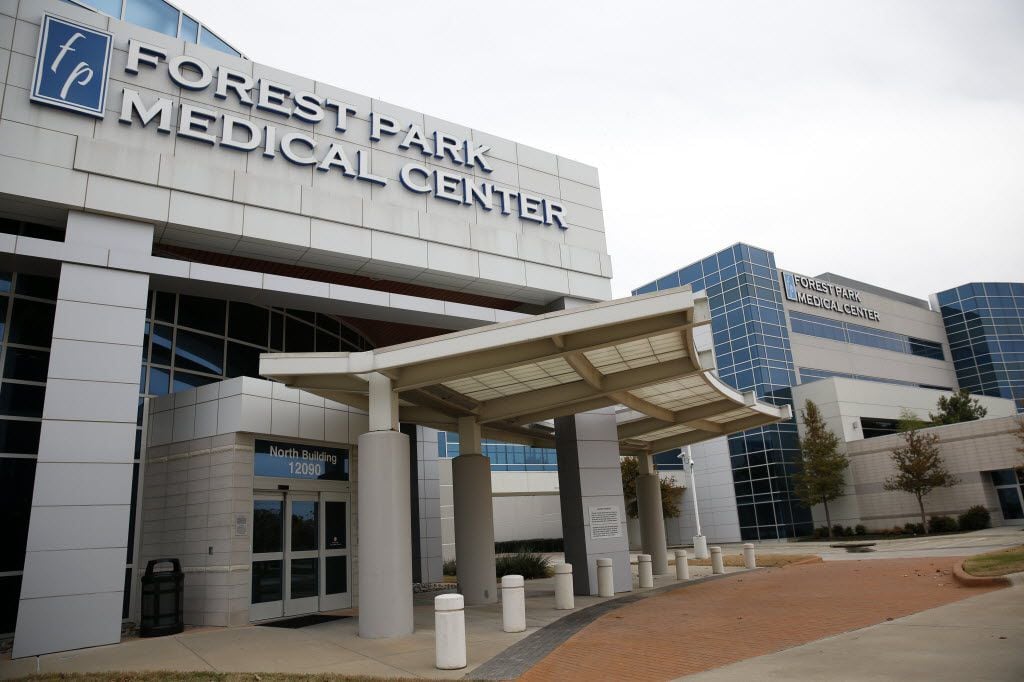 Forest Park Medical Center in Dallas on Dec. 1, 2015. The now-defunct hospital is accused of...