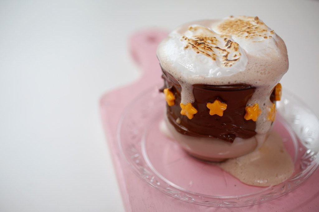 Nutella hot chocolate photographed at Magical Dessert Bar in Dallas on Tuesday, Dec. 18,...