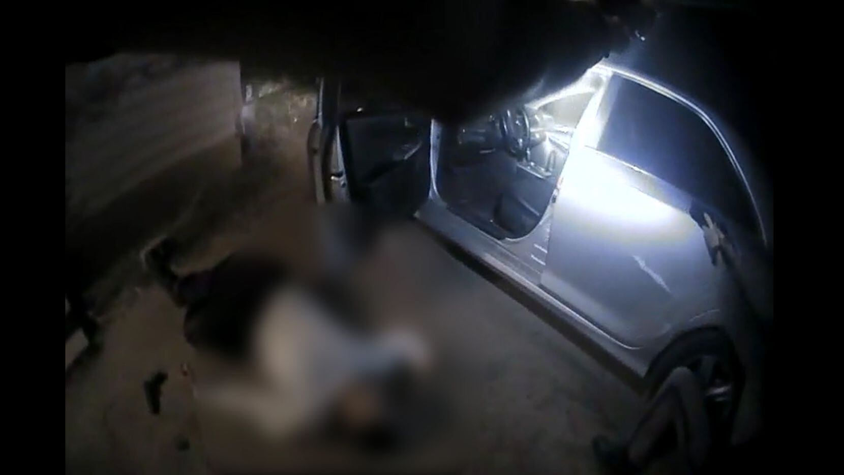 A video frame grab shows Schaston Hodge following a shooting on Aug. 17, 2019. The DPS troopers were working with DPD officers to tackle crime as a part of Operation D-Town. The videoÕs release comes after The News obtained the autopsy report, which showed Hodge was shot 16 times -- five times in front and four times in the back.