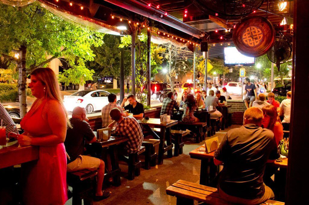 Idle Rich Pub in Uptown is a staple for beer-drinking crowds on holidays and for...