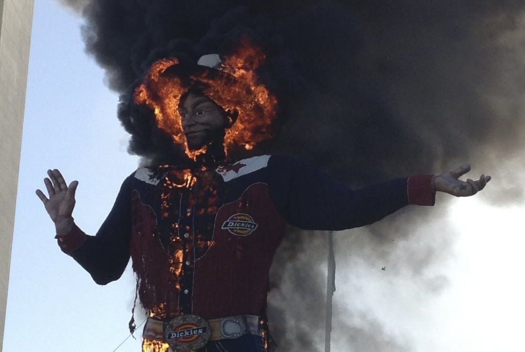 5 Years Ago Today Fans Mourned The Fiery Demise Of Big Tex A State Fair Icon Since 1952