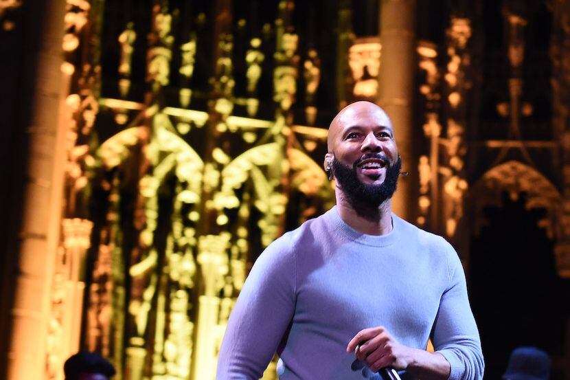Common performed during Common's Let Love: An Expression Of Art, Words & Song at Riverside...