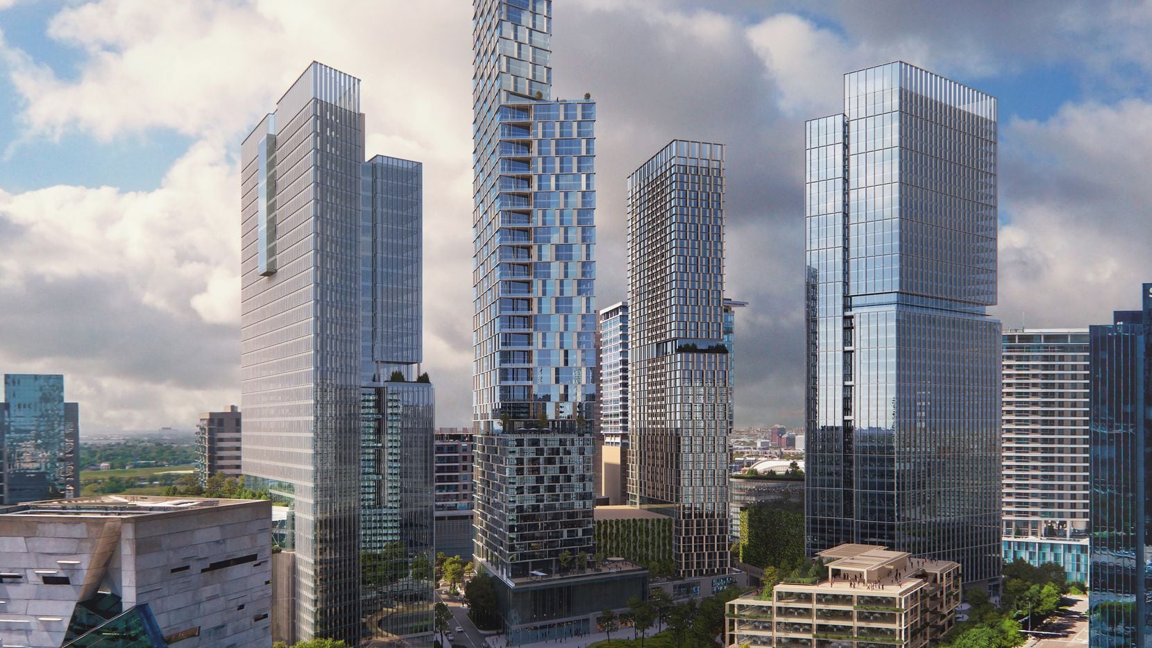 Goldman Sachs would be the anchor tenant in Hunt Realty's 11-acre project just north of...