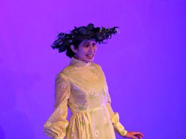Stephanie Cleghorn Jasso performs onstage during War Flower  by the Danielle Georgiou Dance...