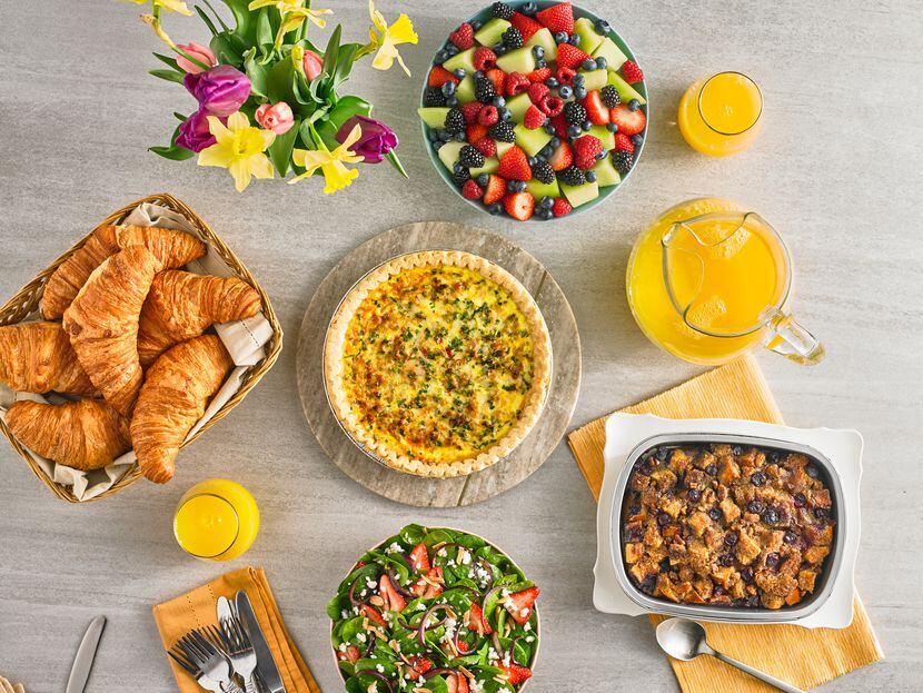Central Market offers an Easter brunch meal bundle this year that includes Italian sausage...