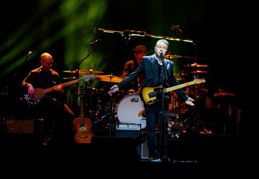 Don Henley performs during his 70th birthday concert Saturday  at American Airlines Center...