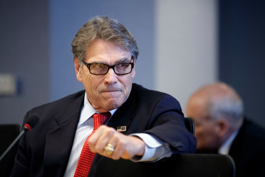 Energy Secretary Rick Perry was involved in his alma mater, Texas A&M University, getting a...