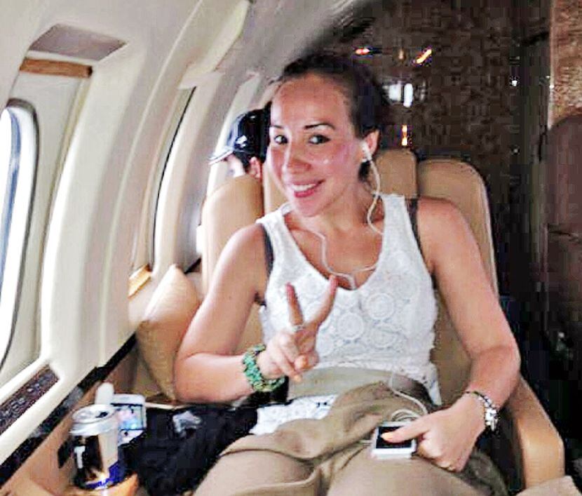 Xóchitl Tress, ex candidata del PAN a diputada federal, viajaba en jets privados. Foto...