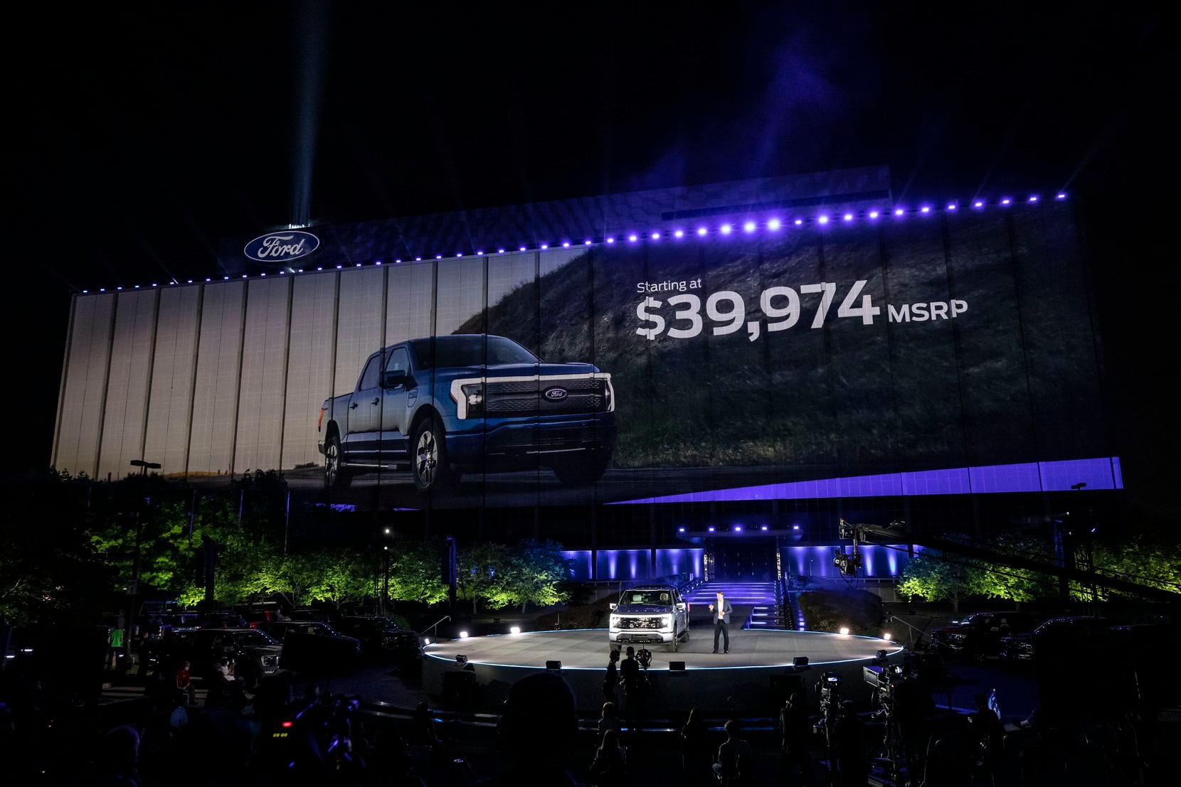The Ford F-150 Lightning, revealed last year in Dearborn, Mich., is eligible for a $7,500...
