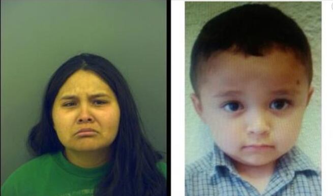 Una mujer fue arrestada tras haber abandonado a su hijo en México/ FOTOS CORTESIA DEL PASO...