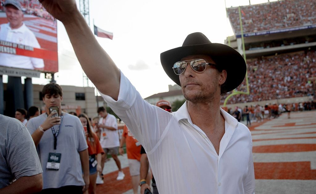 Oscar winner Matthew McConaughey says running for Texas governor is “a real consideration”