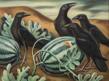 Otis Dozier,  Watermelons and Crows," 1939