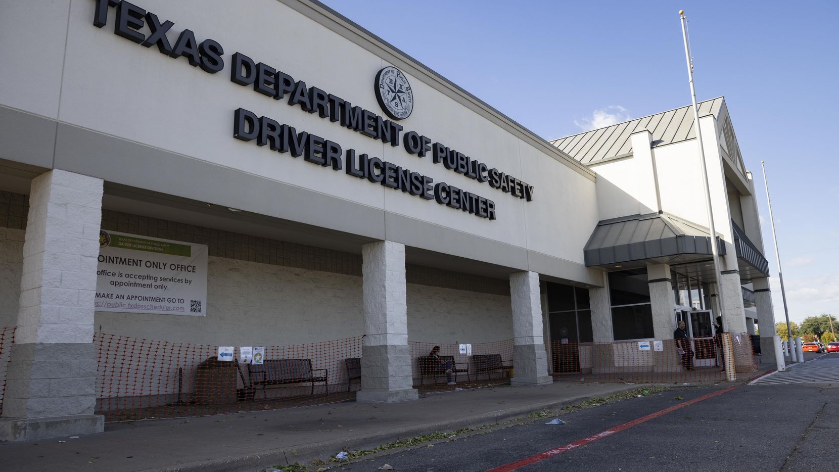 The exterior of the Texas Department of Public Safety Driver License Mega Center on...