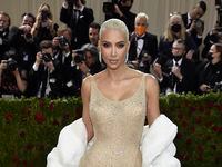 FILE - Kim Kardashian attends The Metropolitan Museum of Art's Costume Institute benefit...