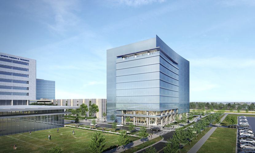 Un edificio de oficinas de 11 pisos en The Star se conectará al Ford Stadium y al campo de...