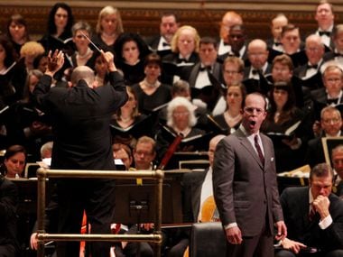 The Dallas Symphony Orchestra performed Steven Stucky's piece "August 4, 1964," during the Carnegie Hall Spring for Music series at Carnegie Hall in New York, New York on May 11, 2011.