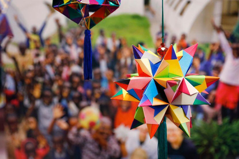 Paper for Water raises funds to help the world water crisis through origami ornaments.