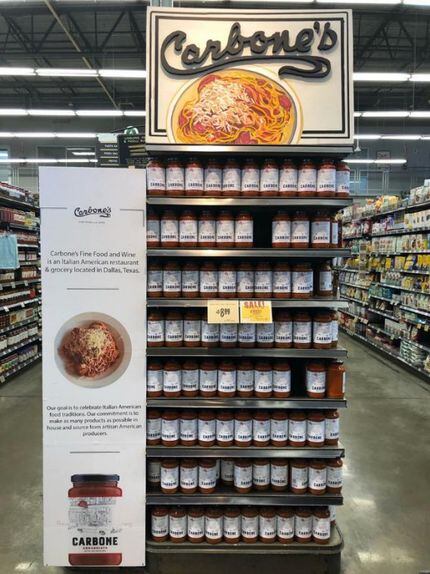 At an endcap at Central Market on Lovers Lane in Dallas, the team mistakenly combined two...
