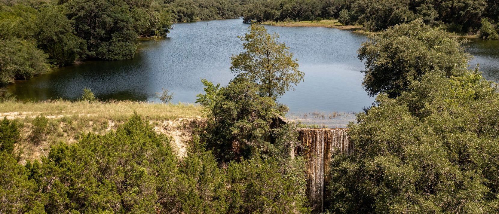The Mt. Solitude Ranch includes small lakes and streams in Bexar County.