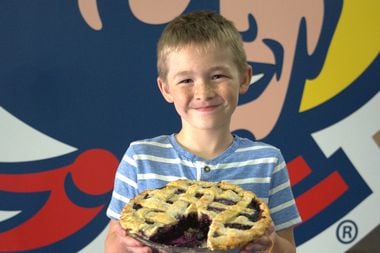 Allen Gage, a 7-year-old first-grader in Mabank ISD, won first place at the State Fair of...