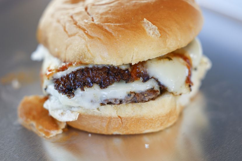 The Korean BBQ burger at Bizzy Burger comes with the option of one, two or three beef...