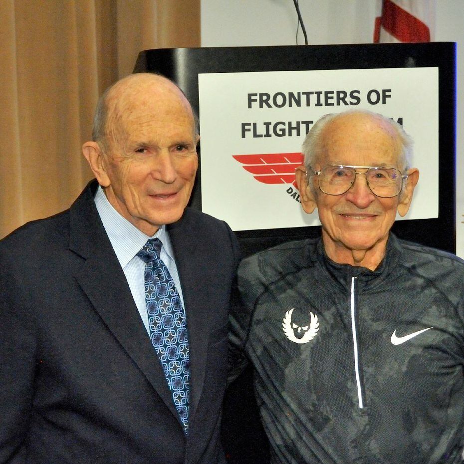 Dallas' Dr. Kenneth Cooper (left) wrote Aerobics, which Rogers read and incorporated into...
