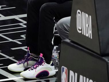 Mark Cuban Kicked Off Mavs Playoff Run In Style In Luka Doncic S New Air Jordan Cosmic Deception Shoes