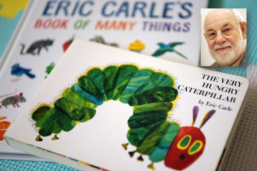 Eric Carle fue autor de decenas de libros.  “The Very Hungry Caterpillar” (La oruga muy...