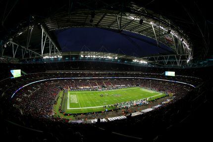 El Wembley Stadium ha sido casa de los Jaguars de Jacksonville en Londres desde 2013.