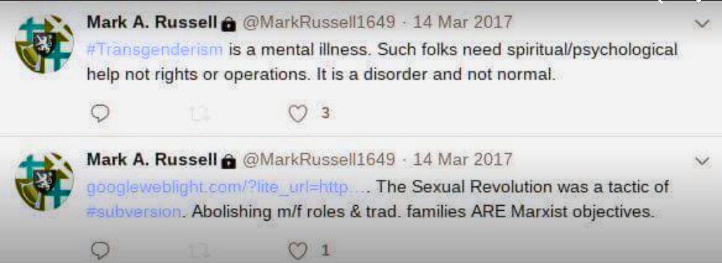 This is a screenshot of a tweet from McKinney ISD teacher Mark Russell.
