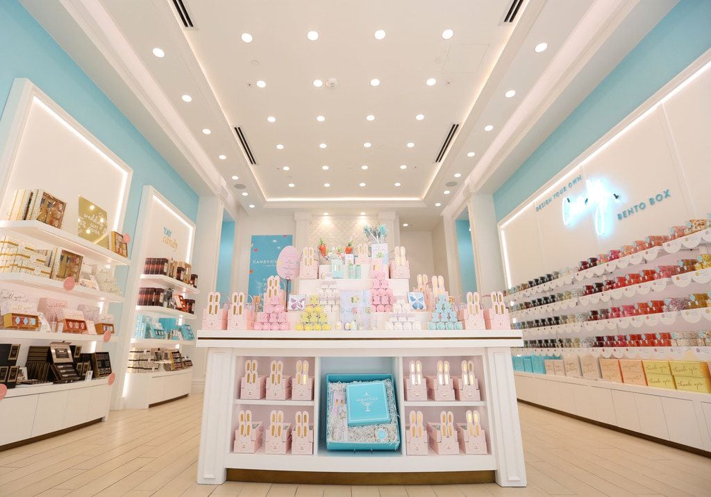 Interior of Sugarfina at Legacy West.