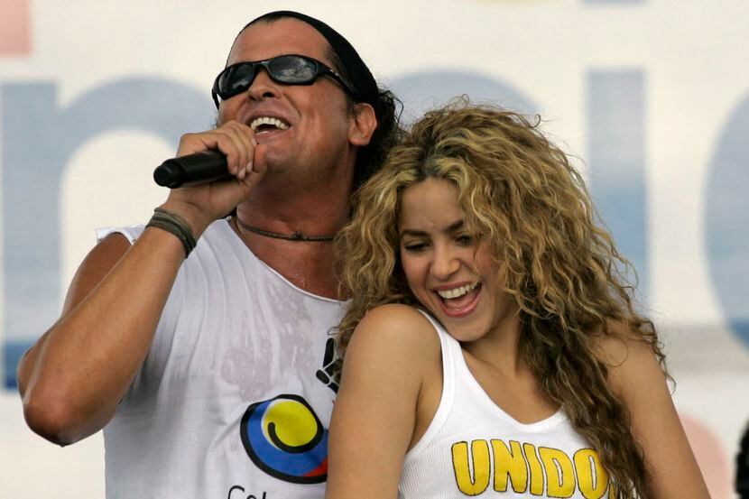 Shakira y Carlos Vives han defendido la originalidad de su tema “La bicicleta”. AP
