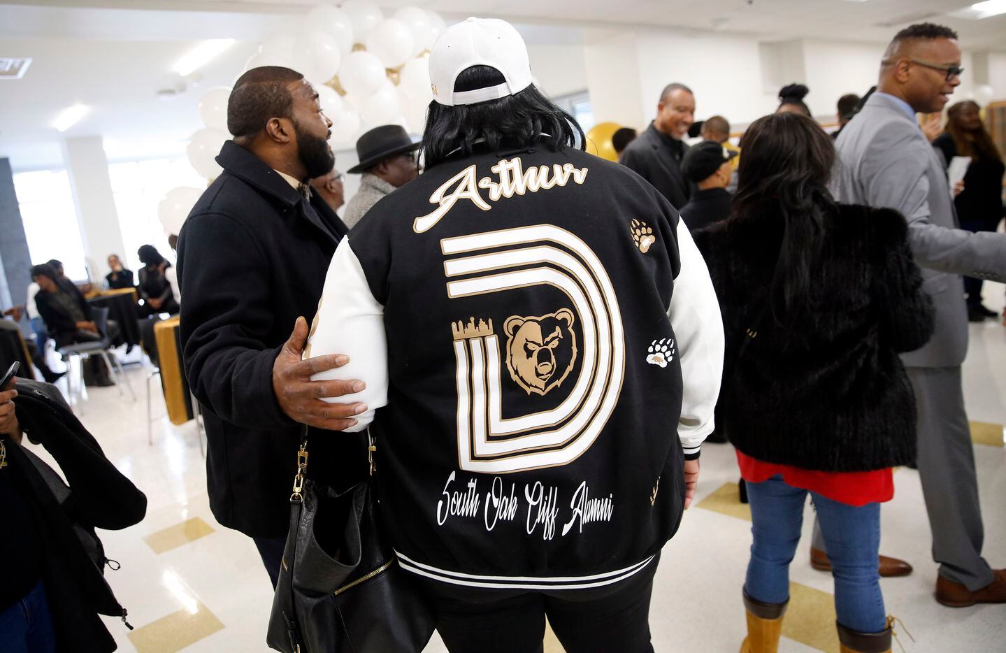 South Oak Cliff alumni gathered at the newly renovated high school to see wide-open...