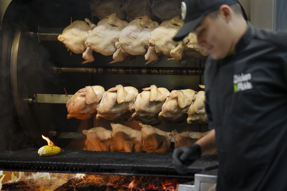Rotisserie chicken is the thing to get at Chicken N Pickle, says the general manager at the...