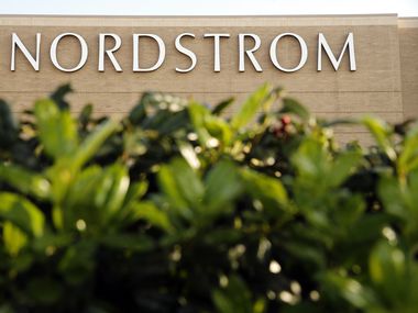 An exterior view of the Nordstrom store at the Galleria Dallas, Sunday, April 19, 2020.
