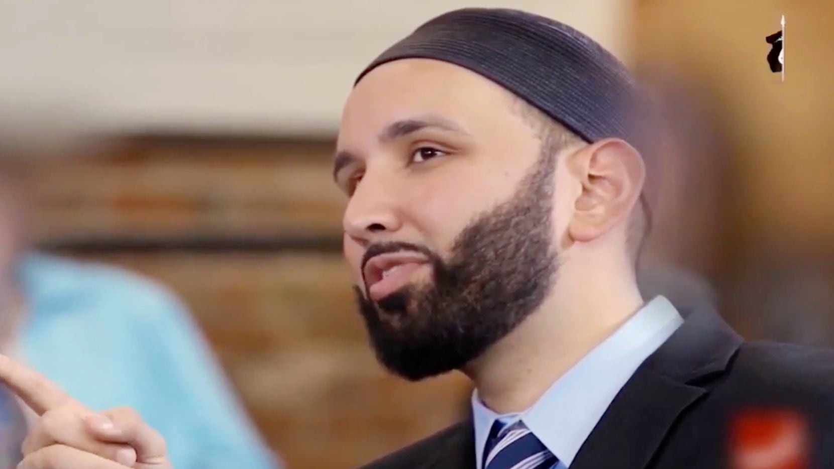 Imam Omar Suleiman was shown in an ISIS video that appeared online making threats against...