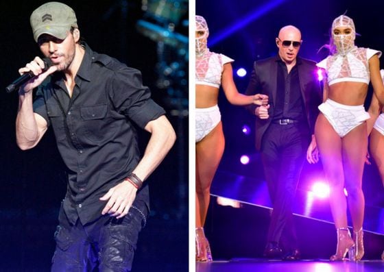 Enrique Iglesias y Pitbull se presentaron la noche del viernes en el American Airlines Center.
