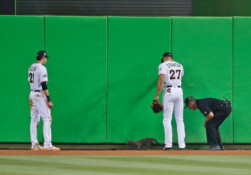 Marlins' Yelich not worried about another slow start