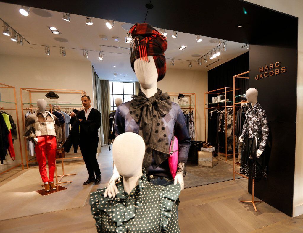 The Women's section of Forty Five Ten, a new four-level store in downtown Dallas,...