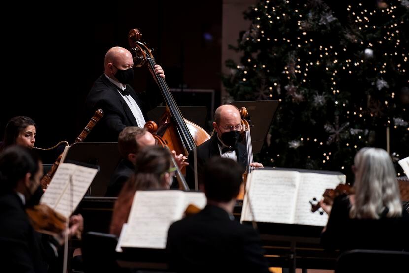 The Dallas Bach Society performed Handel's "Messiah" at the Meyerson Symphony Center in...