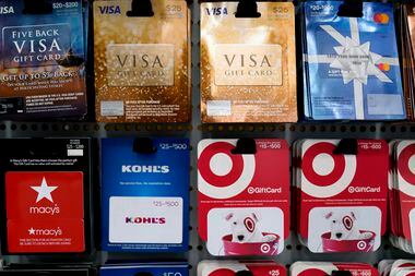Police in Plano seized some 4,100 gift cards that had been tampered with this month in a...