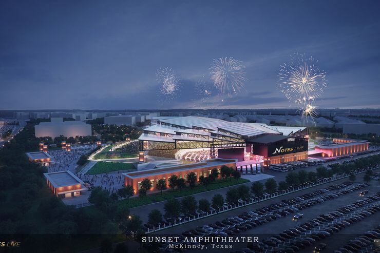 Notes Live has tapped McKinney, Texas, for its largest music venue to date, a $220 million,...