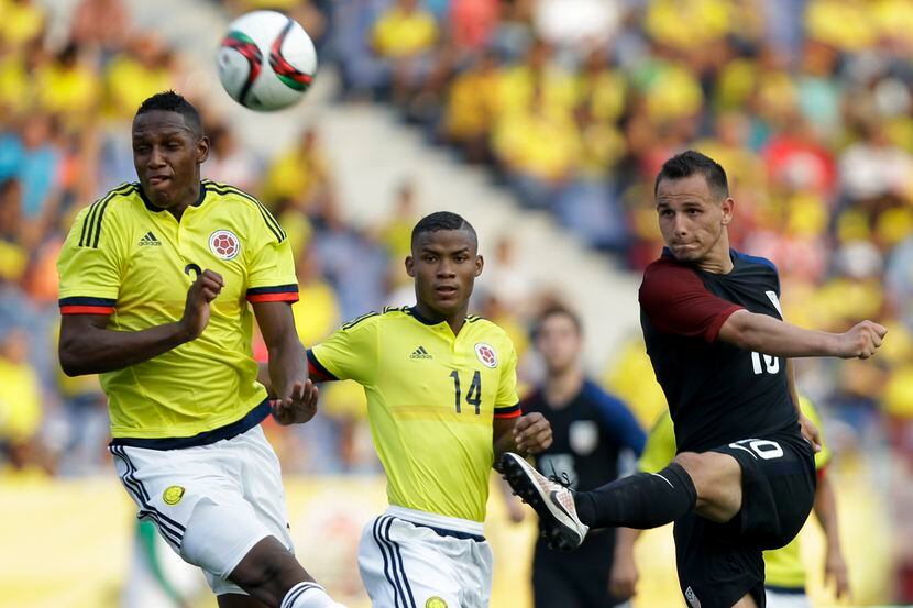 Luis Gil y la selección estadounidense Sub-23 igualaron 1-1 con Colombia la semana pasada en...