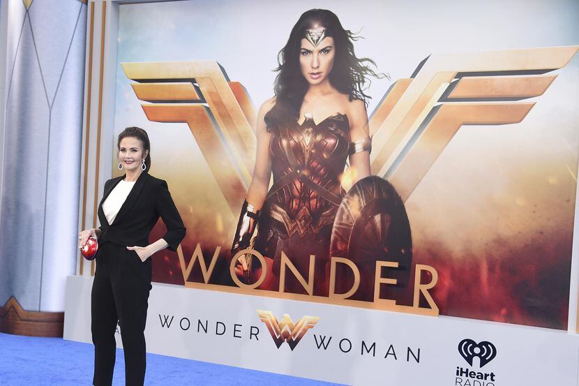 La actriz Linda Carter, quien protagonizó la serie televisiva “Wonder Woman” (La Mujer...