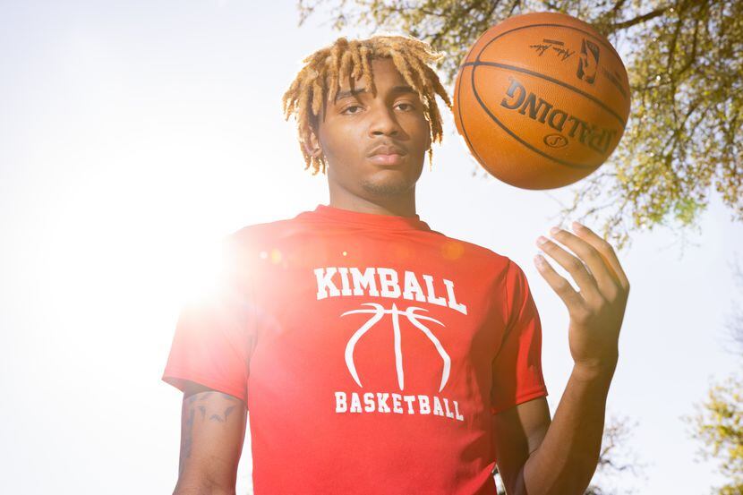 Arterio Morris, a Kimball junior basketball player and the 2021 all-area boys basketball...