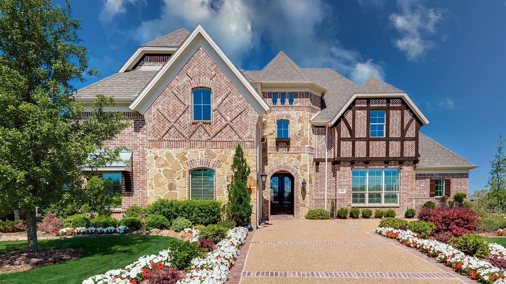 This Grand Homes model at 4007 Barlow Court in Mansfield’s Bower Ranch offers four bedrooms,...